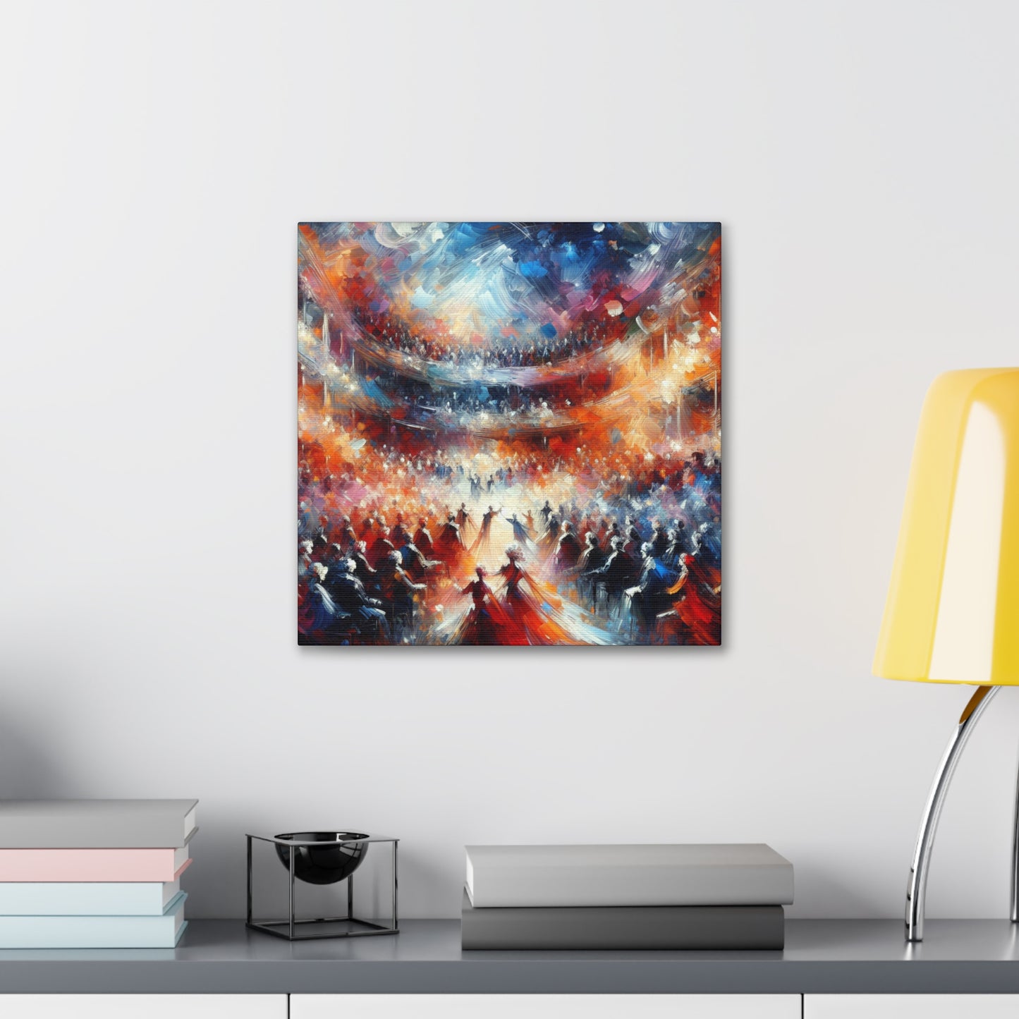 Operatic Symphony of Movement - Canvas