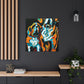 "Saint Bernard in Deco" - Canvas