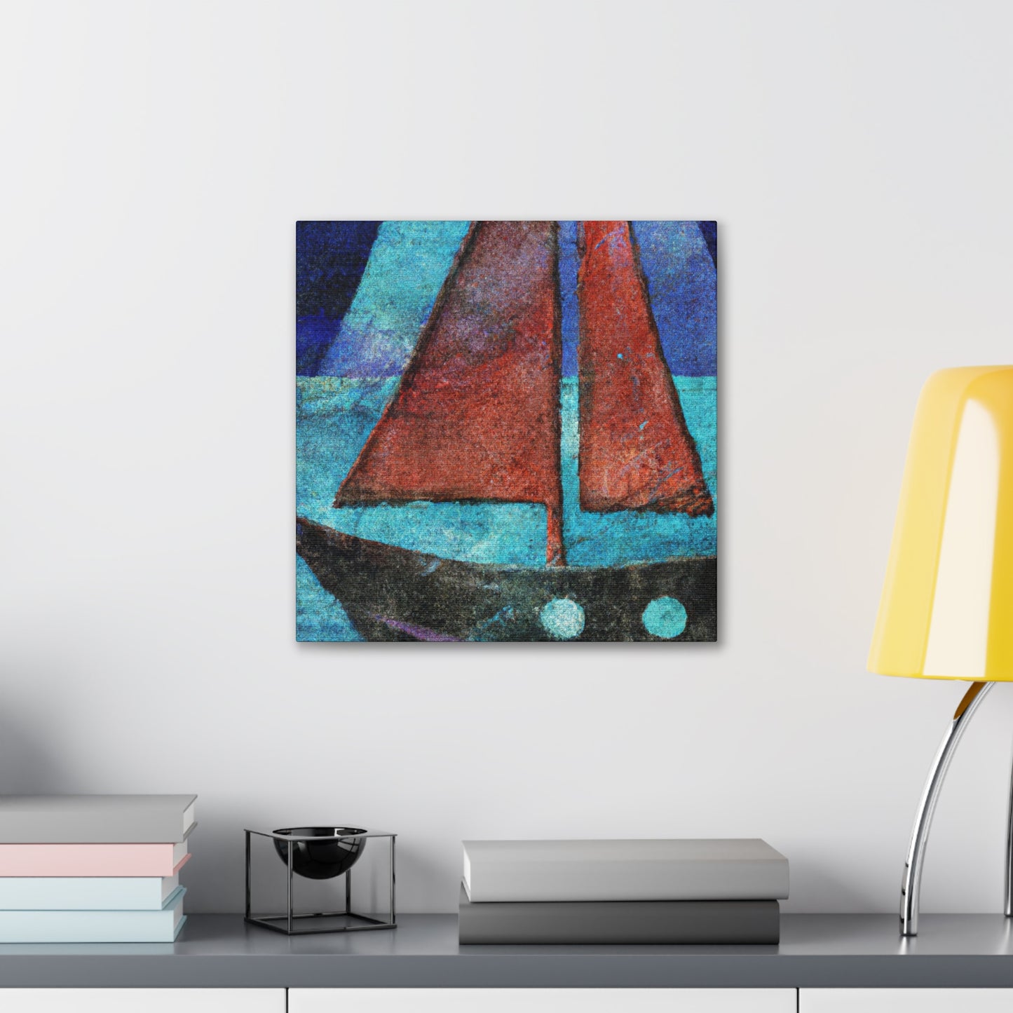 Sailboat at Sunrise - Canvas