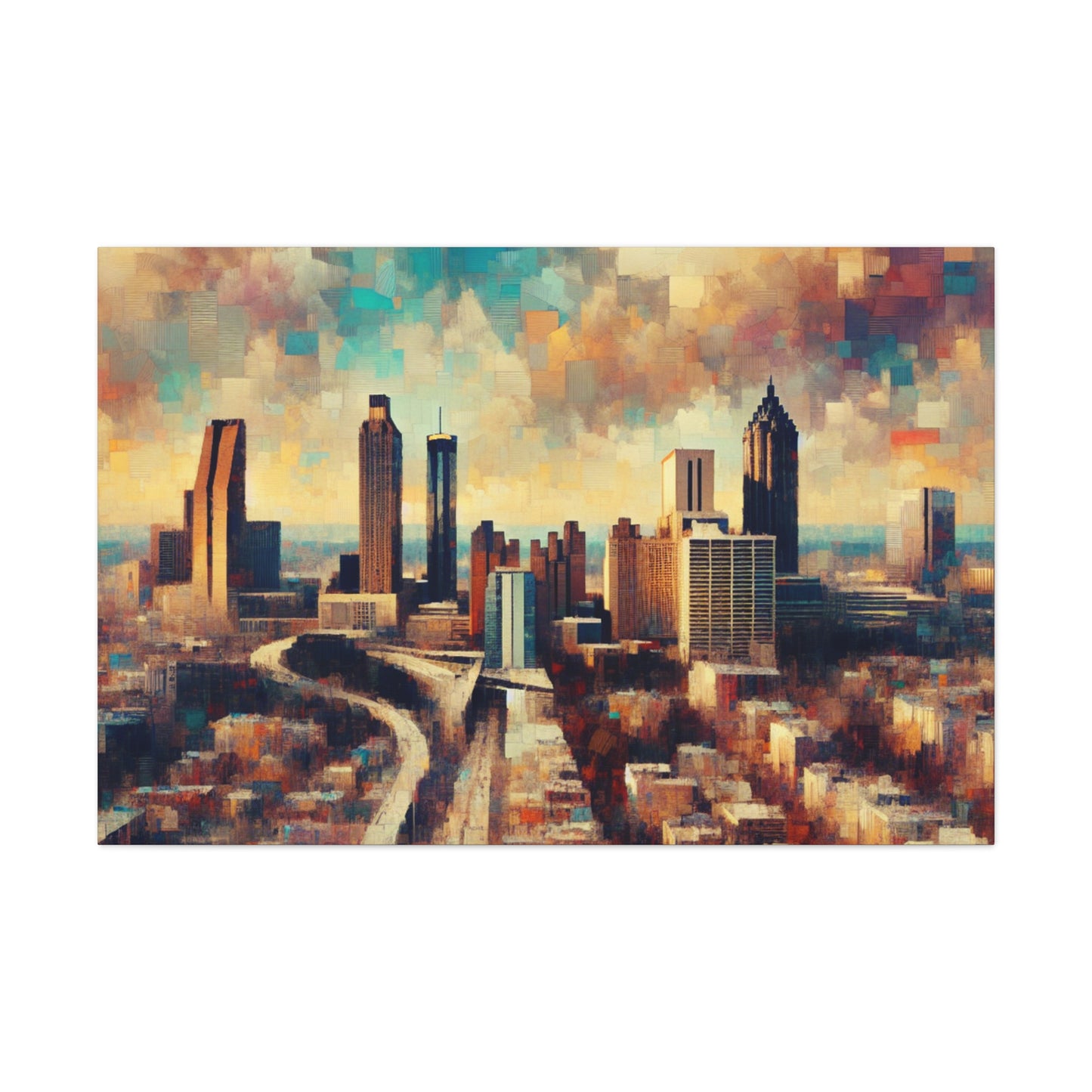 "Southern City Canvas" - Canvas