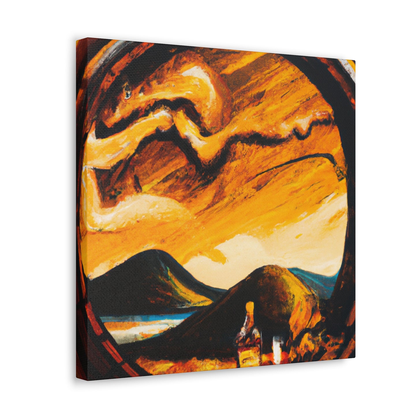 Whiskey Barrel Revelation - Canvas