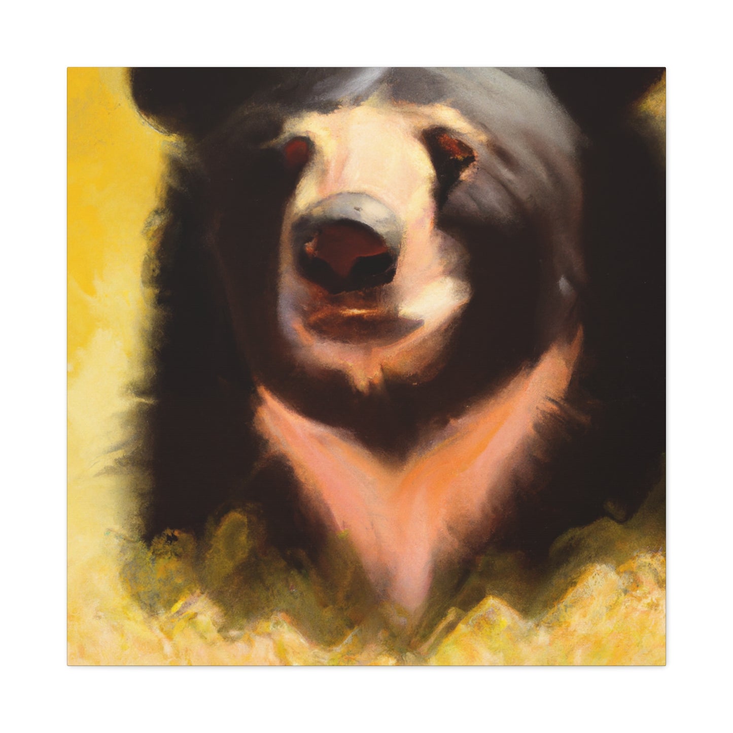 "Bear amidst Wilderness" - Canvas