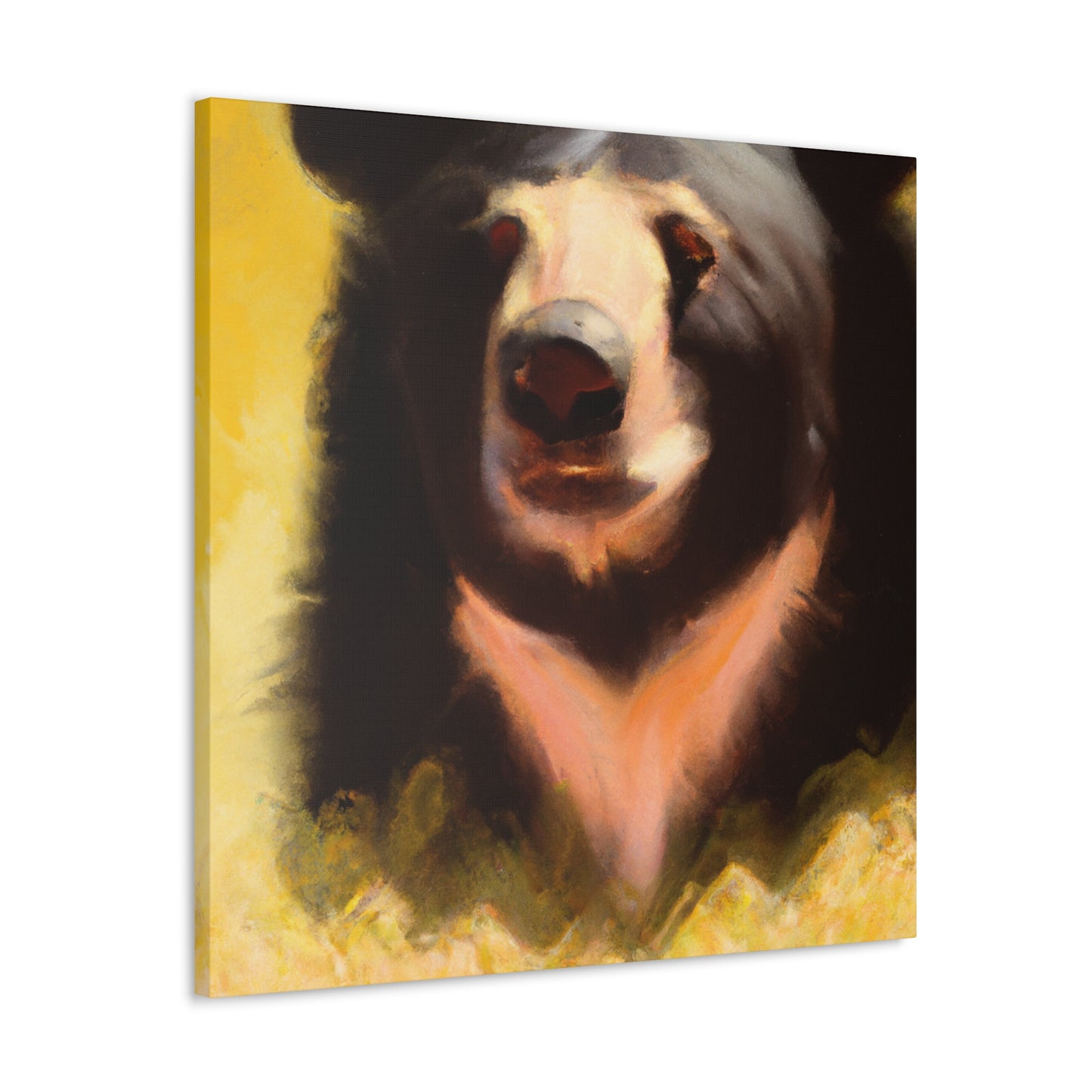 "Bear amidst Wilderness" - Canvas