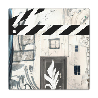 "Clapboard Cinema Splendor" - Canvas