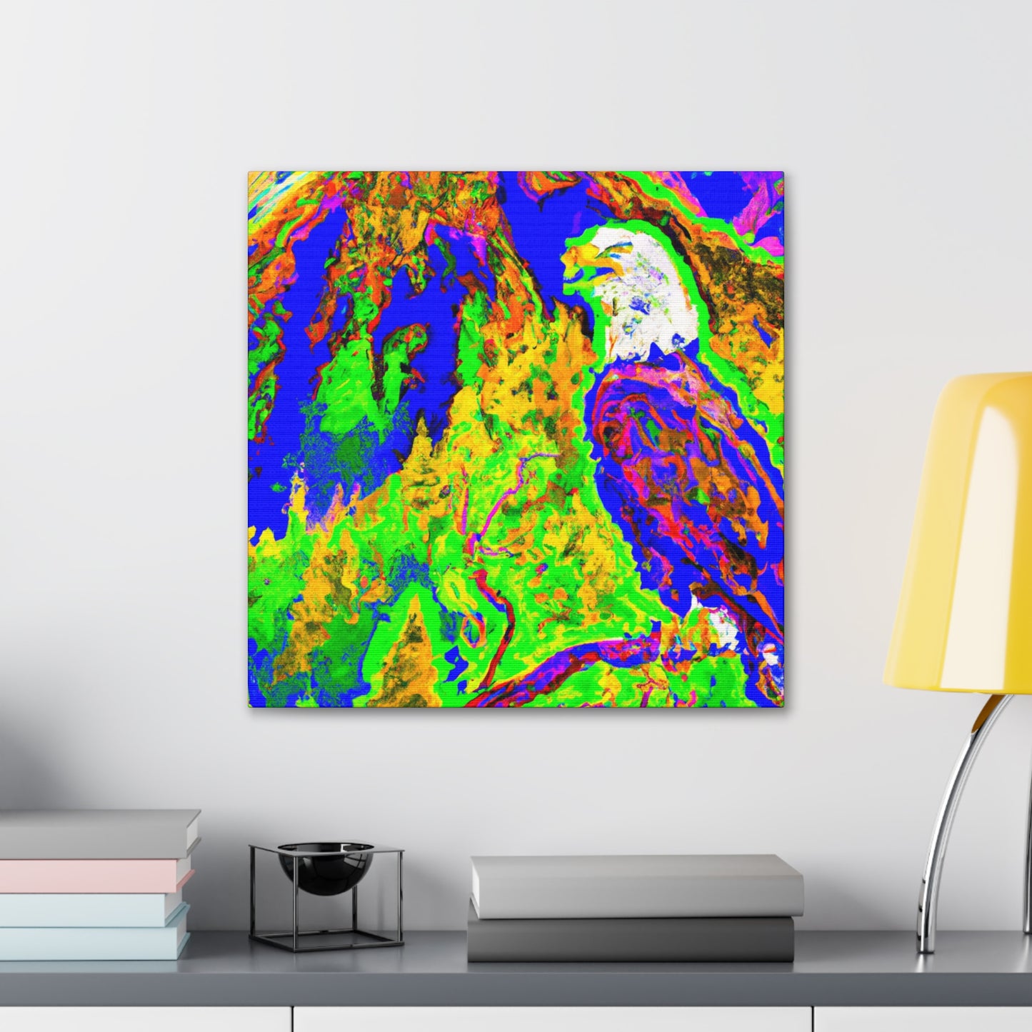 "The Majestic Bald Eagle" - Canvas