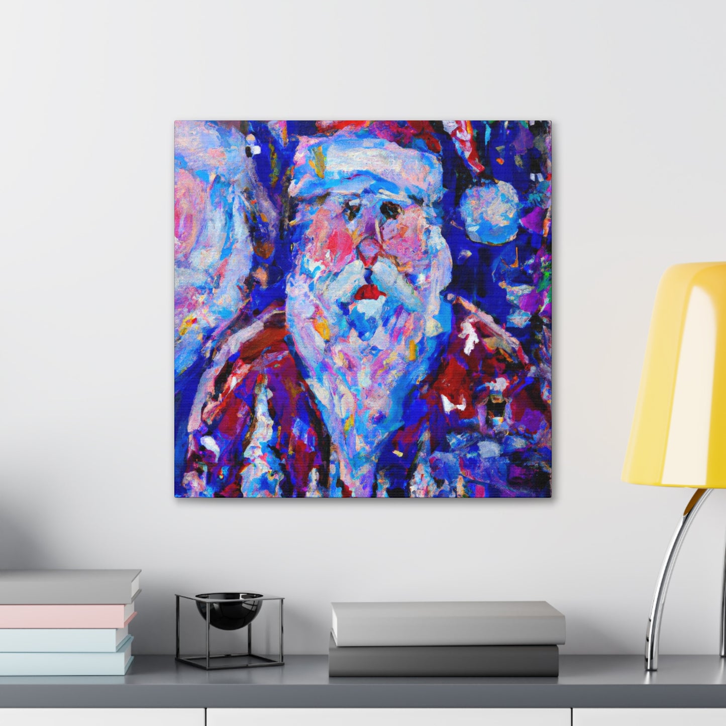 Santa's Raucous Ride - Canvas