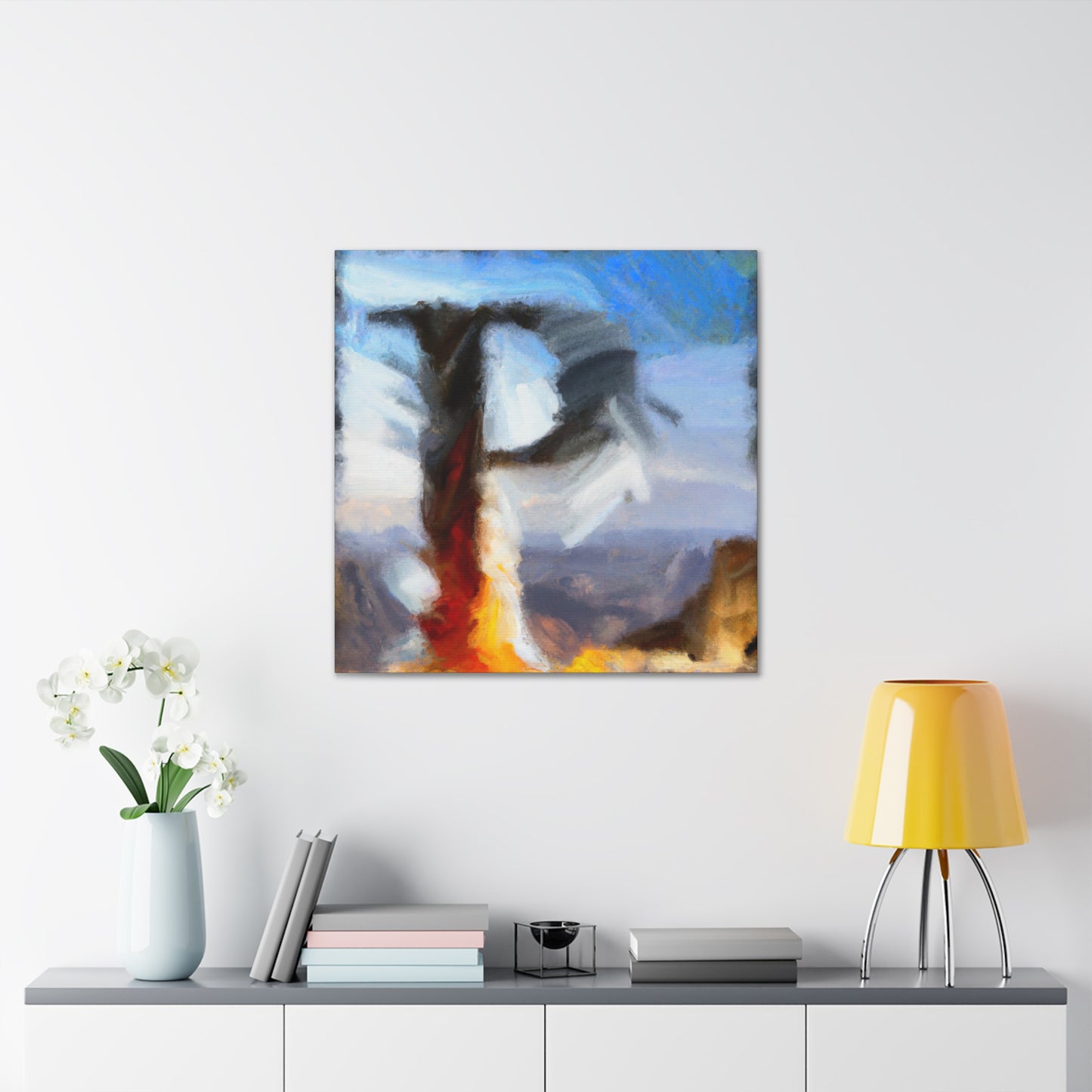 "Passionate Limitless Abstract" - Canvas