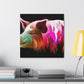 Pig With Personality - Canvas