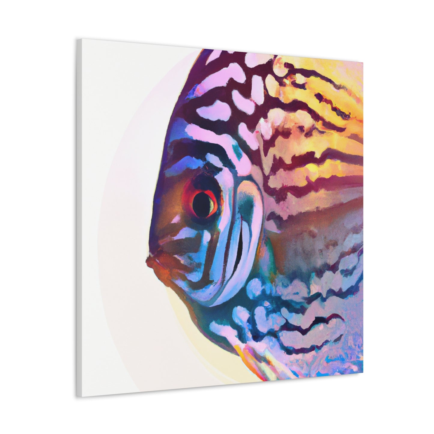 Discus Through Time - Canvas