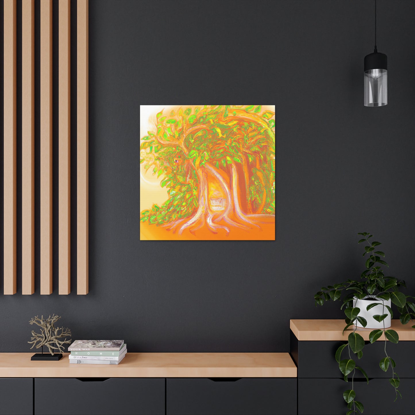 Banyan in Art Deco - Canvas