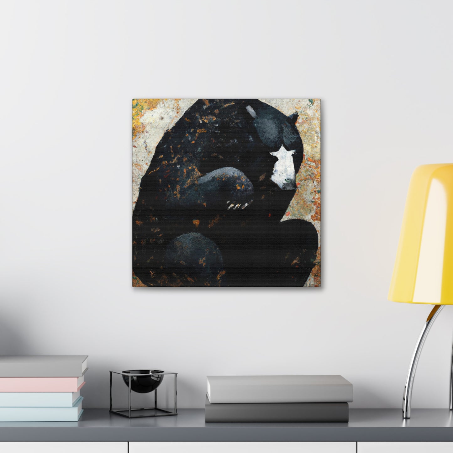 Asiatic Black Bear Darkeye - Canvas