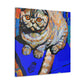 Folded Feline Sublime - Canvas