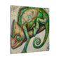 Veiled Chameleon Mystery - Canvas