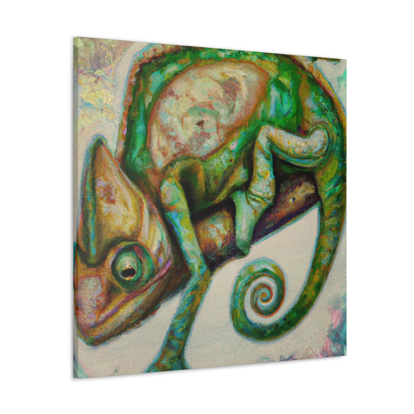 Veiled Chameleon Mystery - Canvas