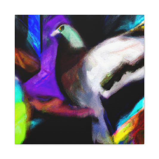 "Mourning Dove In Sorrow" - Canvas