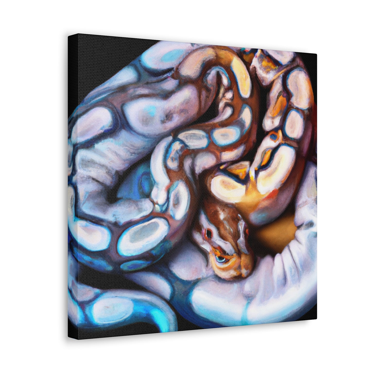 "Coursing Ball Python Vigor" - Canvas