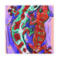 Gecko's Dreamscape-Expressionism - Canvas