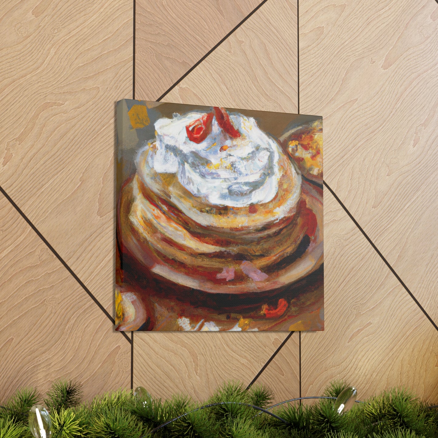 "Pancakes in Impressionism" - Canvas