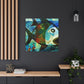 Fish in an Ocean - Canvas