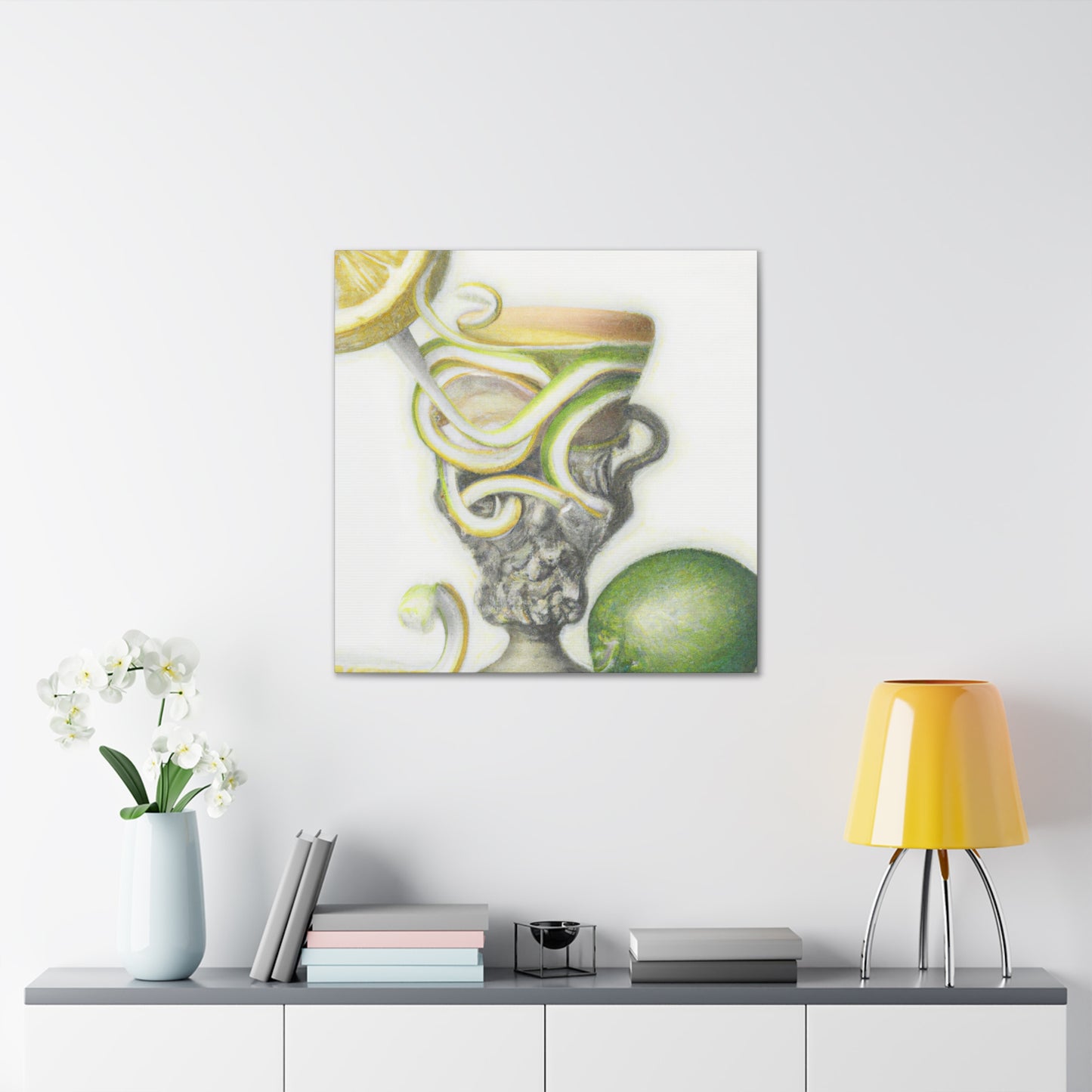 Lemon Splendor Delight - Canvas