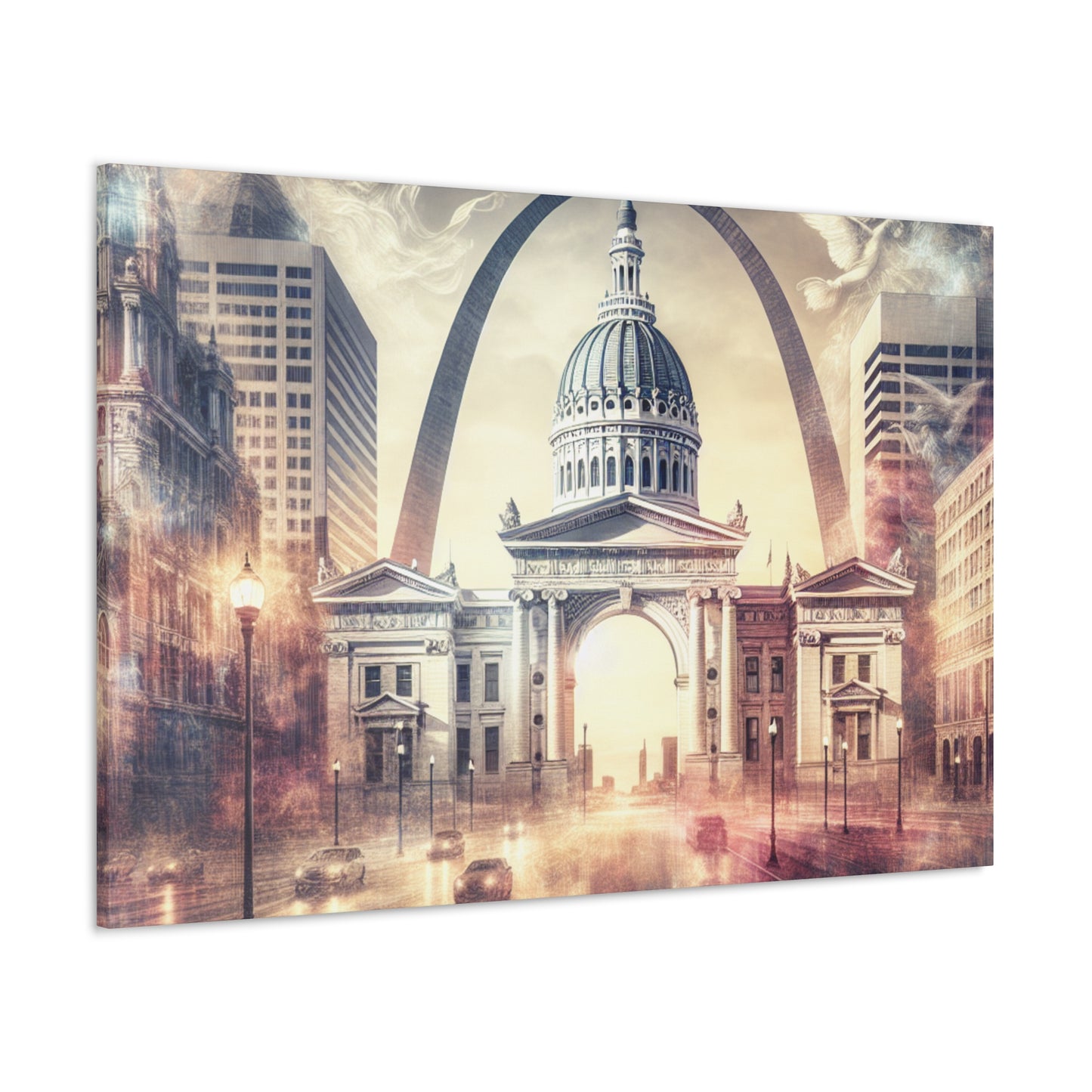 "City of Sacred Splendor" - Canvas