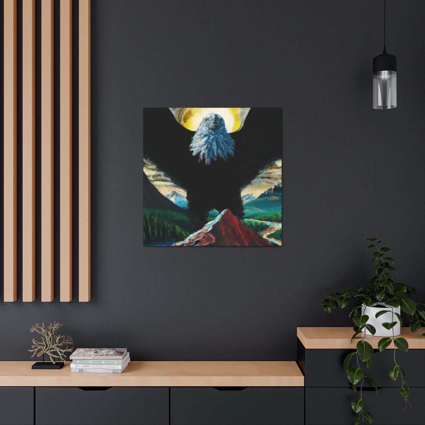 "The Majestic Bald Eagle" - Canvas