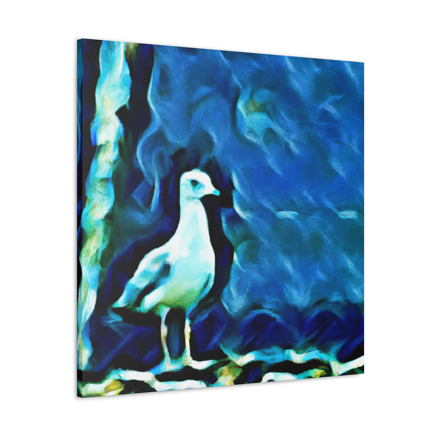 Seagull in Abstraction - Canvas