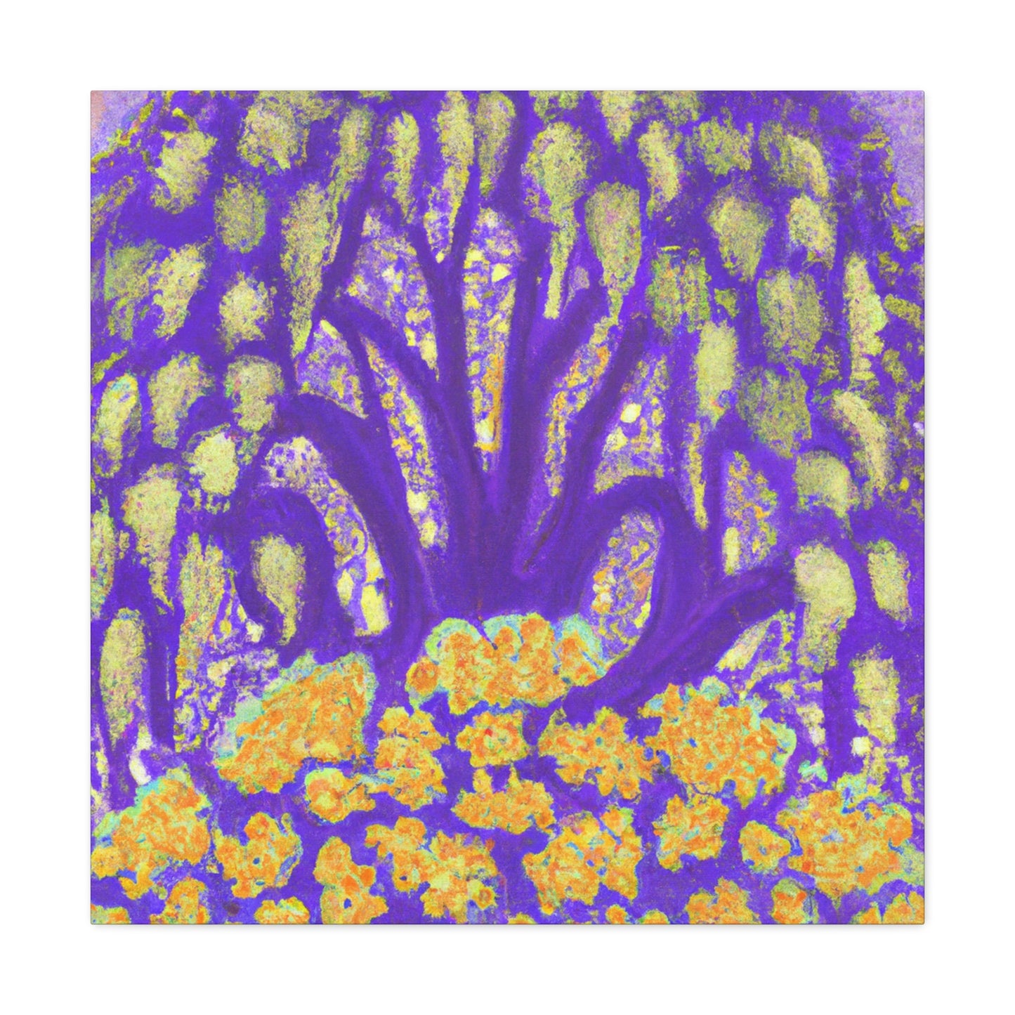 "Wisteria in Bloom" - Canvas