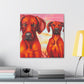 "Ridgeback In Dreamworld" - Canvas