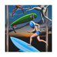 Surfing the Surrealism - Canvas