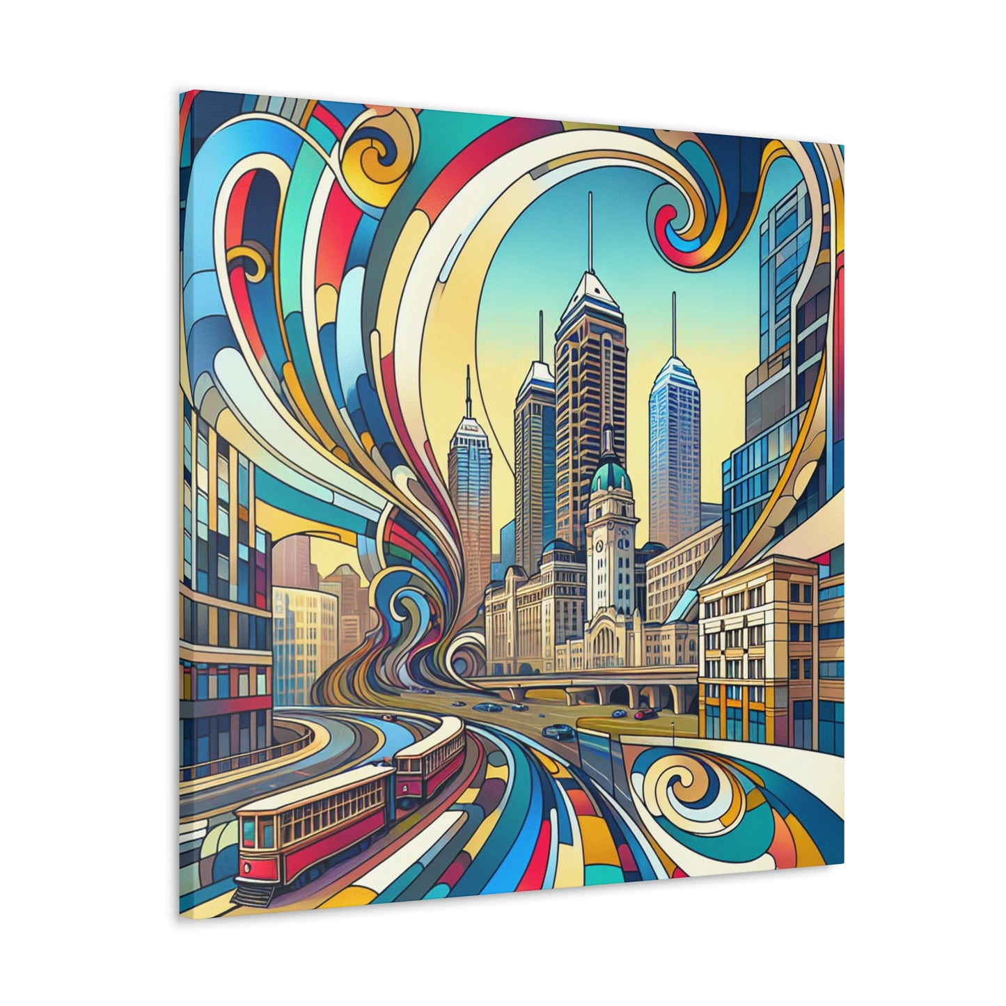 "Enchanting Indianapolis Echo" - Canvas