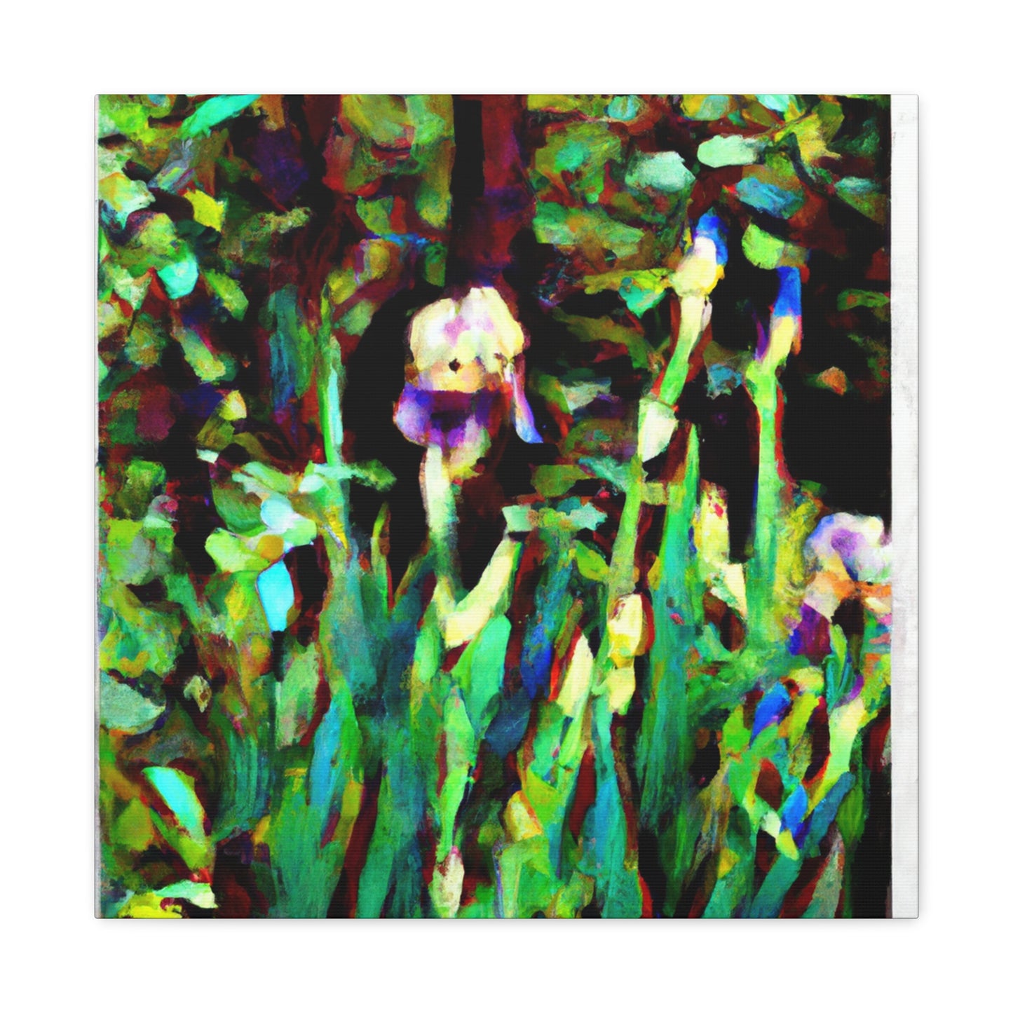 "Iris in Impressionism" - Canvas