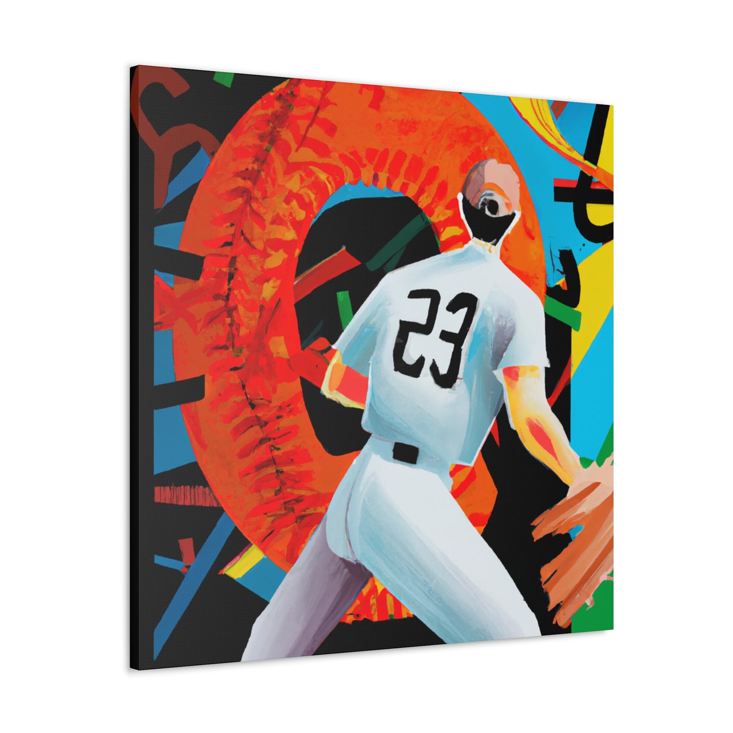 Catching Baseball Dreams - Canvas