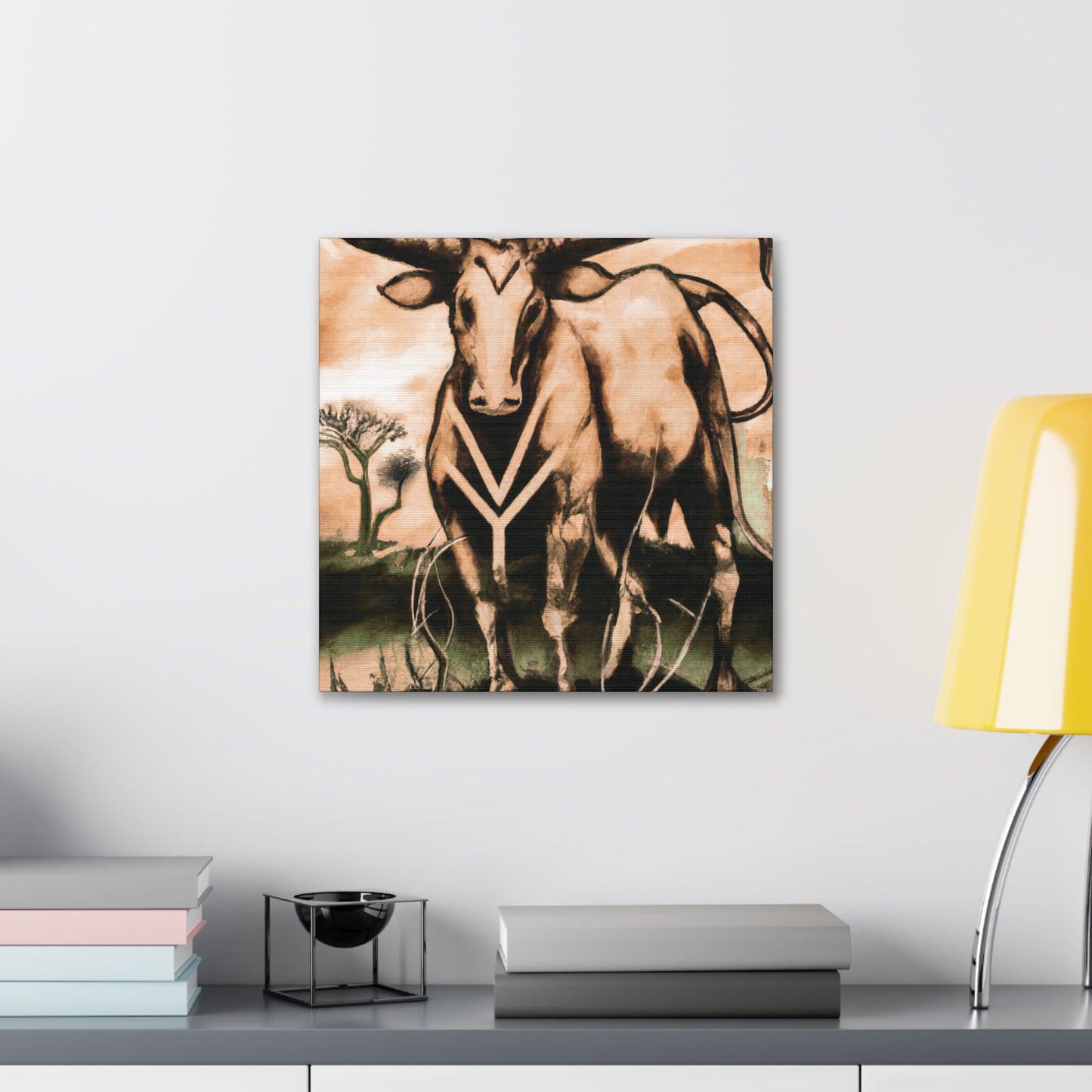 "Texas Longhorns Majestic Majesty" - Canvas