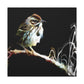 "Song Sparrow Serenade" - Canvas