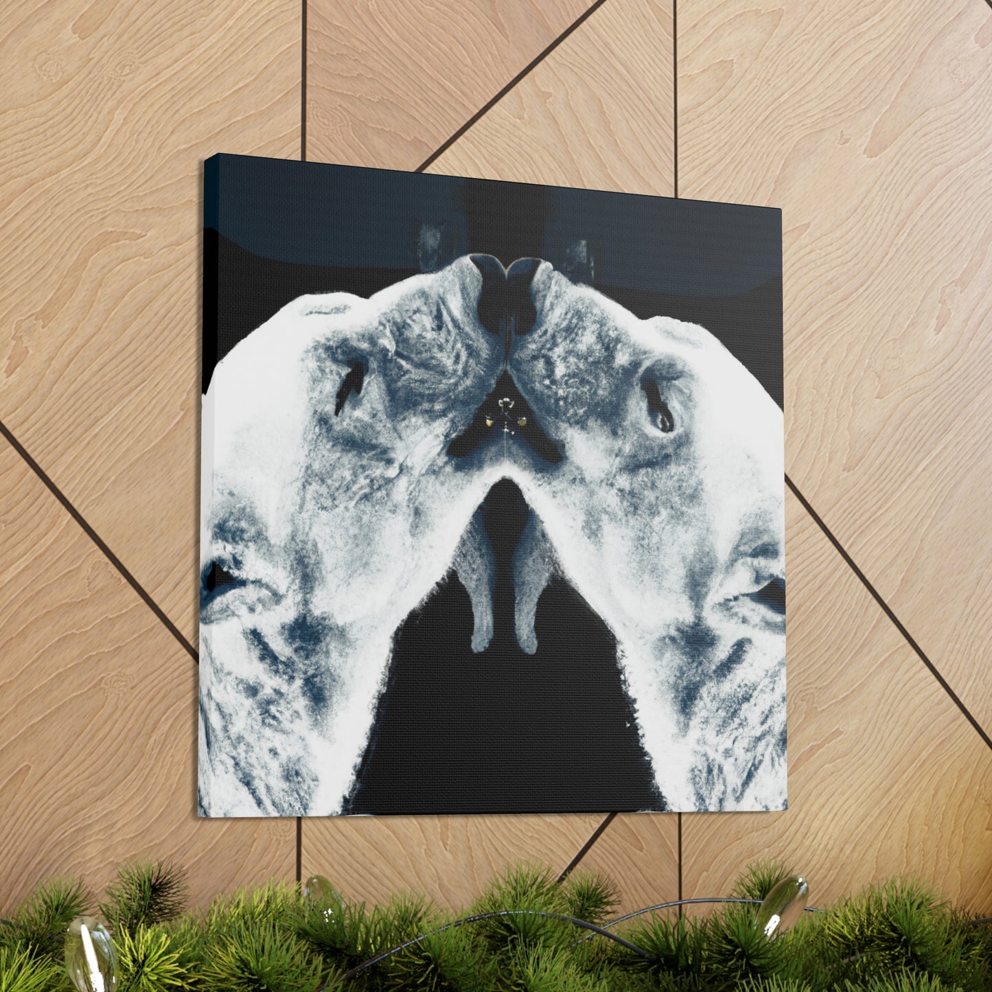 Polar Bear Dreamscape - Canvas