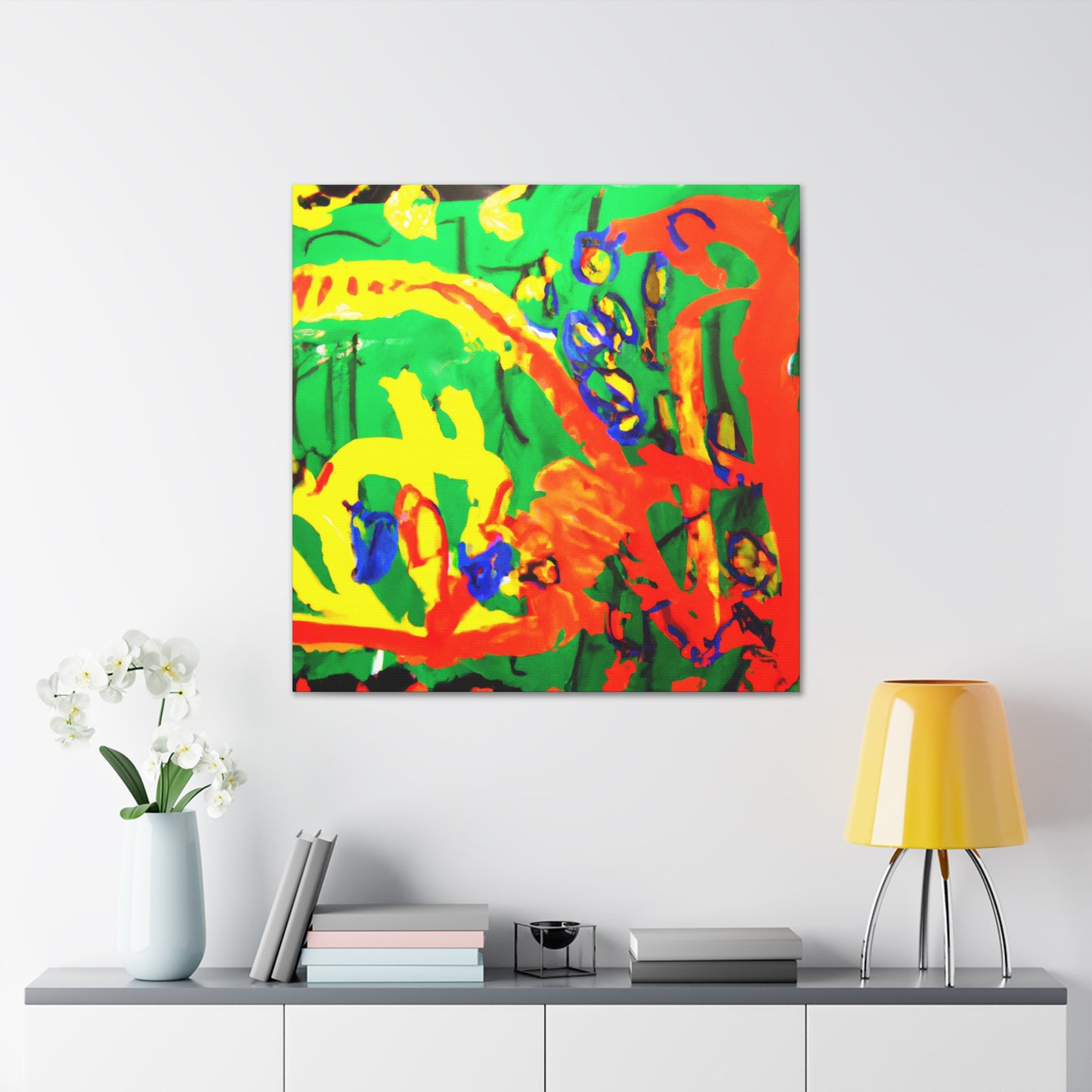 Coastal Skies Ablaze - Canvas