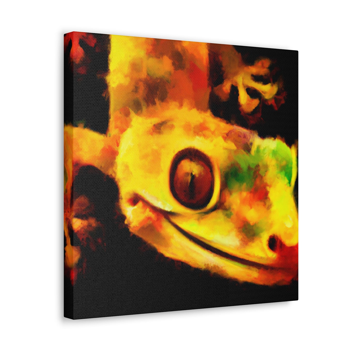 Gecko Enchantment Harmony - Canvas