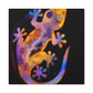 Gecko's Art Nouveau Dance - Canvas