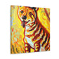 "Tasmanian Tiger Impression" - Canvas