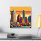 "Colorful Austin Skies" - Canvas