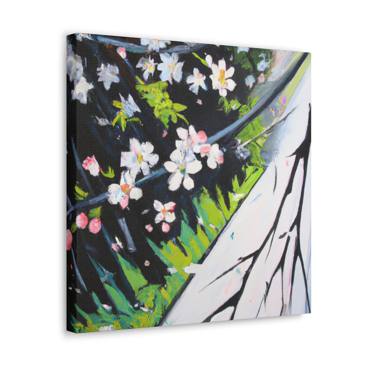 Cherry Blossom Oasis - Canvas