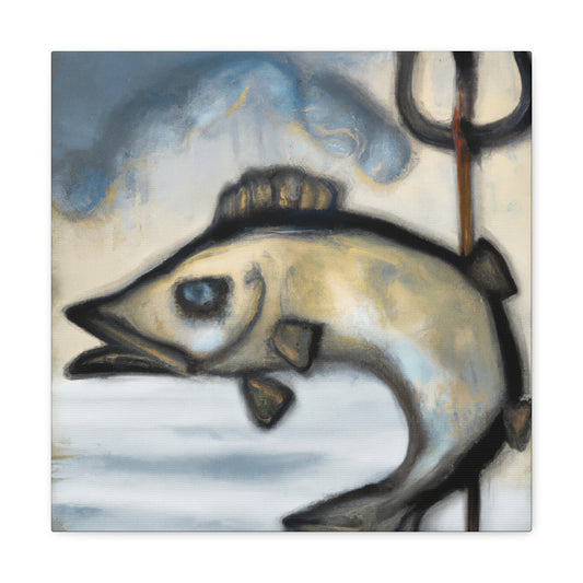 "Walleye of Surrealism" - Canvas