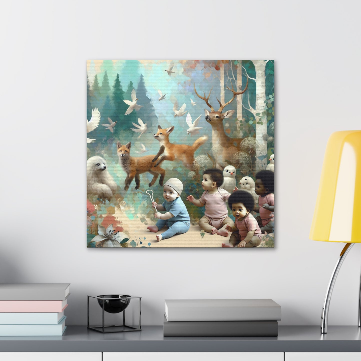 Whispering Woodland Whimsy - Canvas