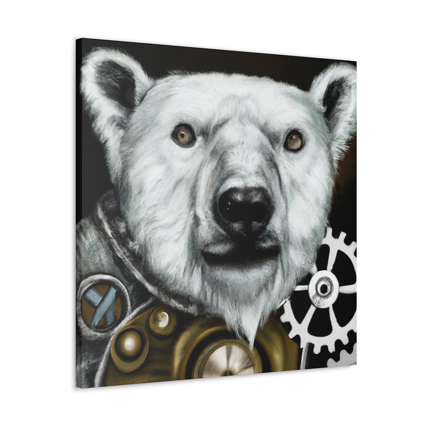 Polar Bear Steampunk Dream - Canvas