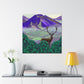 Deer in the Mist - Canvas