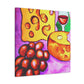 "Glorious Cheese and Grapes" - Canvas