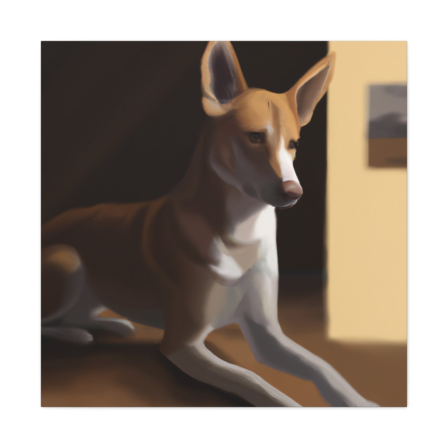 Dingo in Deco Style - Canvas