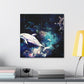 Dancing Dolphin Delight - Canvas