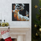 Reindeer in Repose - Canvas